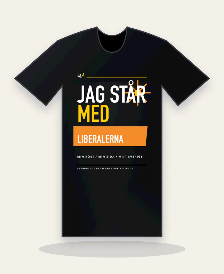 Plaggförhandsvisning: Jag står med Liberalerna