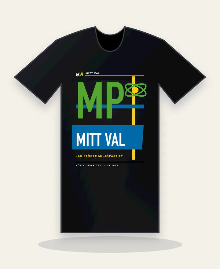 Plaggförhandsvisning: Miljöpartiet · Mitt val