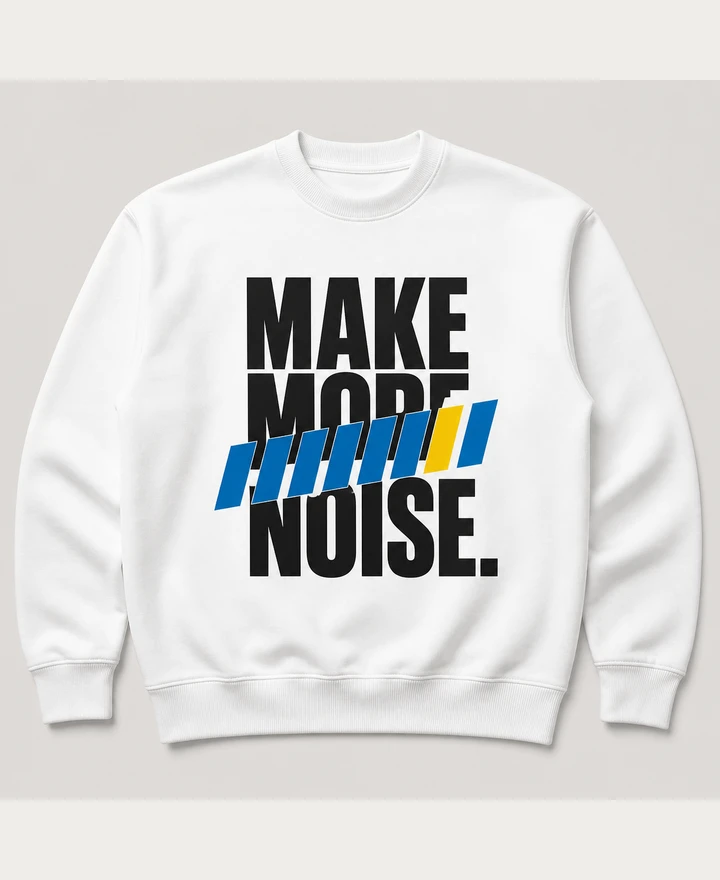 Plaggförhandsvisning: Make more noise.
