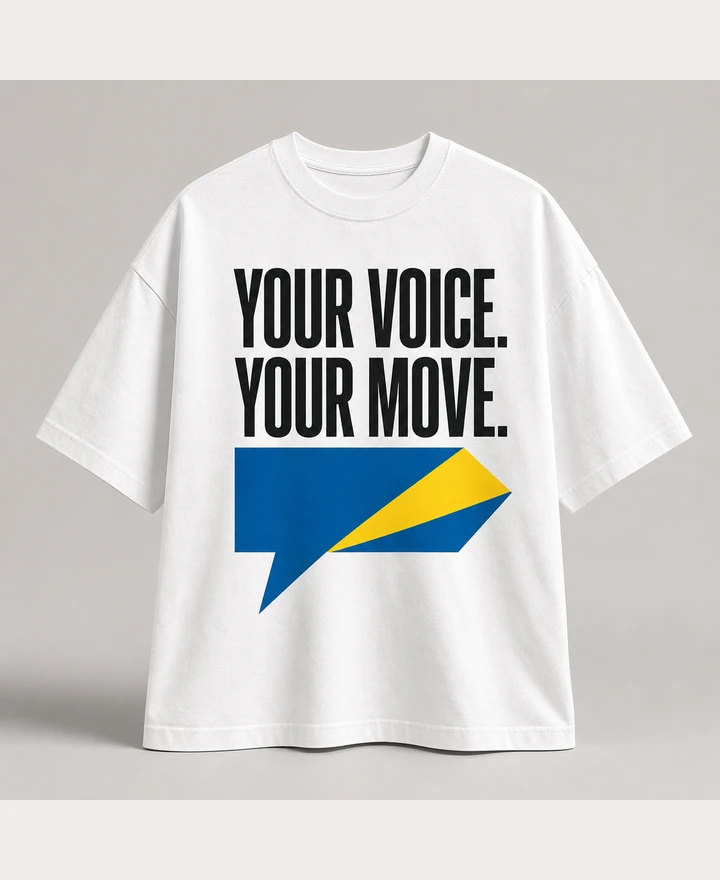 Plaggförhandsvisning: Your voice. Your move.