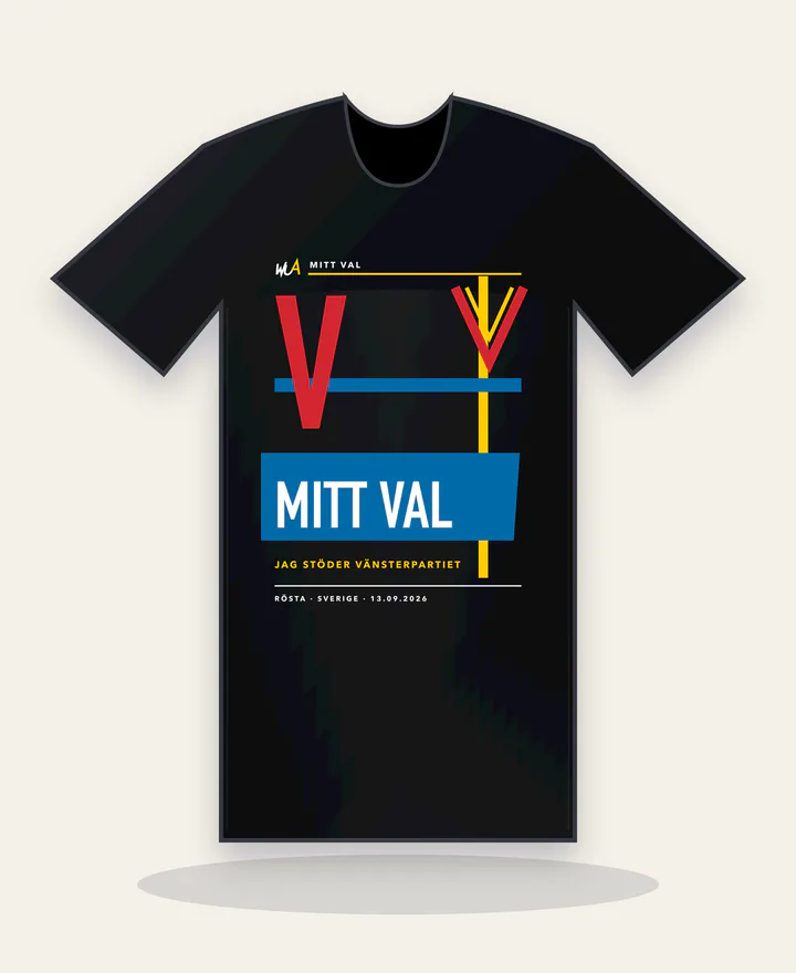 Plaggförhandsvisning: Vänsterpartiet · Mitt val