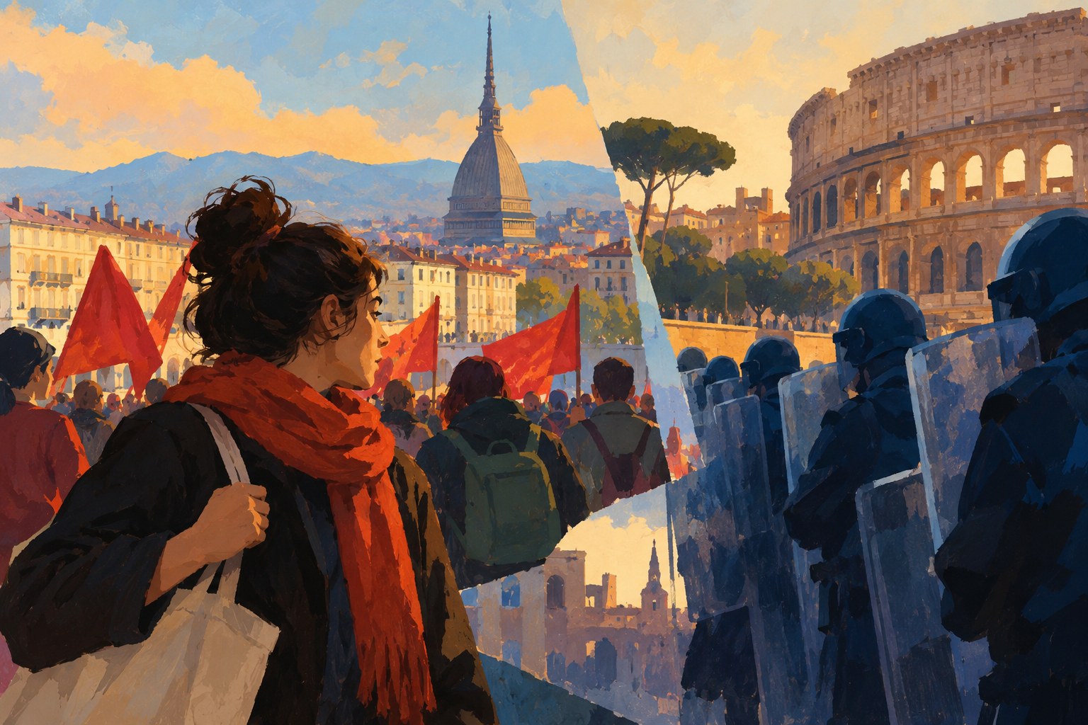 Illustrazione editoriale generata con IA; non è una fotografia dell’evento.