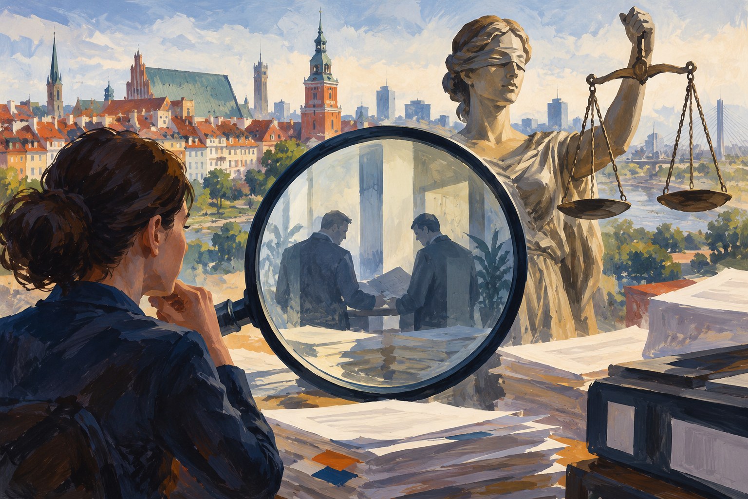 AI-generated editorial illustration; this is not a photograph of the event.